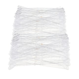 Maxbell 160x Heart Head Straight Clear Plastic Card Holder Floral Pick Party Supply