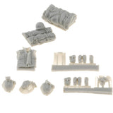 Maxbell 1/35 Resin WWII Scenario Accessories Soldier Supply Armor Cap Gloves Clothes