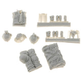 Maxbell 1/35 Resin WWII Scenario Accessories Soldier Supply Armor Cap Gloves Clothes