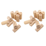 Maxbell 20x Wedding Party Table Number Name Sign Business Card Holders Cylindrical