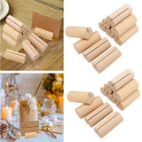 Maxbell 20x Wedding Party Table Number Name Sign Business Card Holders Cylindrical