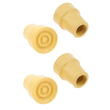 Maxbell 4 Pieces Anti skid Crutch Ferrules Rubber Ends Cane Walking Stick Tips 22mm