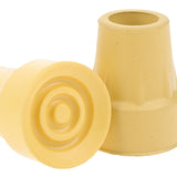 Maxbell 4 Pieces Anti skid Crutch Ferrules Rubber Ends Cane Walking Stick Tips 22mm