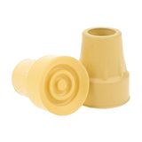 Maxbell 4 Pieces Anti skid Crutch Ferrules Rubber Ends Cane Walking Stick Tips 22mm