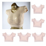Maxbell 5Pcs Reusable Underarm Sweat Pad Cloth Washable Lady Armpit Shield Protector
