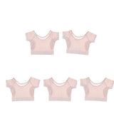 Maxbell 5Pcs Reusable Underarm Sweat Pad Cloth Washable Lady Armpit Shield Protector