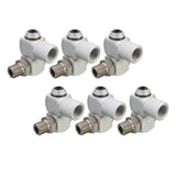 Maxbell 6x Universal Pneumatic Connector Air Pipe Adapter 360 Degree Rotation Tool