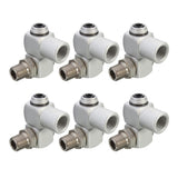 Maxbell 6x Universal Pneumatic Connector Air Pipe Adapter 360 Degree Rotation Tool