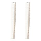 Maxbell 2X Salon Professional Barber Hairdressing Resin Combs Hair Combs with Scale