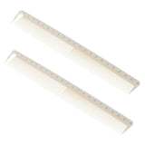 Maxbell 2X Salon Professional Barber Hairdressing Resin Combs Hair Combs with Scale