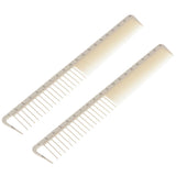 Maxbell 2X Salon Professional Barber Hairdressing Resin Combs Hair Combs with Scales