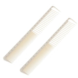 Maxbell 2X Salon Professional Barber Hairdressing Resin Combs Hair Combs with Scales