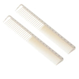 Maxbell 2X Salon Professional Barber Hairdressing Resin Combs Hair Combs with Scales