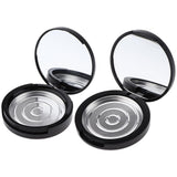Maxbell 2x Empty Powder Cases Face Powder Blusher Makeup Cosmetic Jar Containers