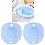Maxbell 2X Pregnant Women Hemorrhoid Plastic Toilet Sitz Bath Tubs Hip Basin Bidets