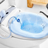 Maxbell 2X Pregnant Women Hemorrhoid Plastic Toilet Sitz Bath Tubs Hip Basin Bidets