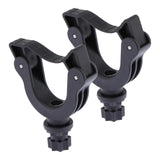 Maxbell 2pcs Nylon Kayak Canoe Paddle Holder Clips Track Mount Boat Oar Grip Clamp