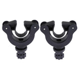 Maxbell 2pcs Nylon Kayak Canoe Paddle Holder Clips Track Mount Boat Oar Grip Clamp