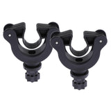 Maxbell 2pcs Nylon Kayak Canoe Paddle Holder Clips Track Mount Boat Oar Grip Clamp
