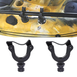 Maxbell 2pcs Nylon Kayak Canoe Paddle Holder Clips Track Mount Boat Oar Grip Clamp