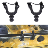 Maxbell 2pcs Nylon Kayak Canoe Paddle Holder Clips Track Mount Boat Oar Grip Clamp