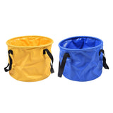 Maxbell 2 Piece PVC Collapsible Fishing Bucket Outdoor Camping Fish Water Bucket 30L