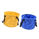 Maxbell 2 Piece PVC Collapsible Fishing Bucket Outdoor Camping Fish Water Bucket 30L