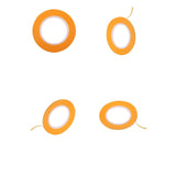 Maxbell 4 Roll Painting Model Masking Tape DIY Spraying Painting Model 2mm