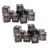 Maxbell 20pcs 6 Sided Dice Polyhedral Dice for Dungeons and Dragons Table Games