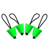 Maxbell 8 Pieces Green Rubber Universal Kayak Scupper Plugs Drain Holes Stopper Bung