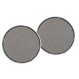 Maxbell 2 Packs Speaker Decorative Round Subwoofer Mesh Grill Cover Protector 8''