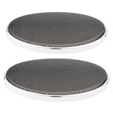 Maxbell 2 Packs Speaker Decorative Round Subwoofer Mesh Grill Cover Protector 8''