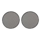 Maxbell 2 Packs Speaker Decorative Round Subwoofer Mesh Grill Cover Protector 8''