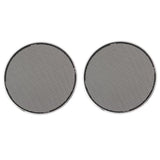 Maxbell 2 Pieces Speaker Decorative Round Subwoofer Mesh Grill Guard Cover 3''