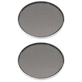 Maxbell 2 Pieces Speaker Decorative Round Subwoofer Mesh Grill Guard Cover 3''