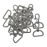Maxbell 2x Lanyard Swivel Snap Hooks Lobster Clips For Bag Keychain Accessories