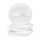 Maxbell 10Pcs Cotton Makeup Powder Puff with Strap Blush Loose Powder Blending Puff