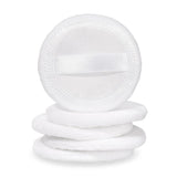 Maxbell 10Pcs Cotton Makeup Powder Puff with Strap Blush Loose Powder Blending Puff