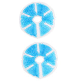 Maxbell 2pcs Reusable Breastfeeding Hot Cold Gel Ice Pack Pad for Nursing Mother