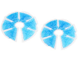 Maxbell 2pcs Reusable Breastfeeding Hot Cold Gel Ice Pack Pad for Nursing Mother