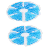 Maxbell 2pcs Reusable Breastfeeding Hot Cold Gel Ice Pack Pad for Nursing Mother