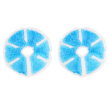 Maxbell 2pcs Reusable Breastfeeding Hot Cold Gel Ice Pack Pad for Nursing Mother