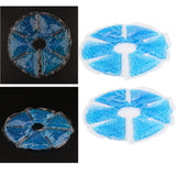 Maxbell 2pcs Reusable Breastfeeding Hot Cold Gel Ice Pack Pad for Nursing Mother