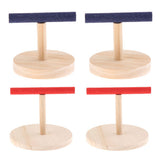 Maxbell 4 x Bird Desk Stand Training Stand Perch For Small Medium Large Birds Parrot