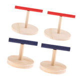 Maxbell 4 x Bird Desk Stand Training Stand Perch For Small Medium Large Birds Parrot