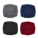 Maxbell 4pcs Jacquard Polyester Stretch Dining Chair Seat Cover Protector Size_L