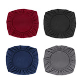 Maxbell 4pcs Jacquard Polyester Stretch Dining Chair Seat Cover Protector Size_L