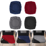 Maxbell 4pcs Jacquard Polyester Stretch Dining Chair Seat Cover Protector Size_L