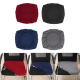 Maxbell 4pcs Jacquard Polyester Stretch Dining Chair Seat Cover Protector Size_L