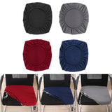 Maxbell 4pcs Jacquard Polyester Stretch Dining Chair Seat Cover Protector Size_L